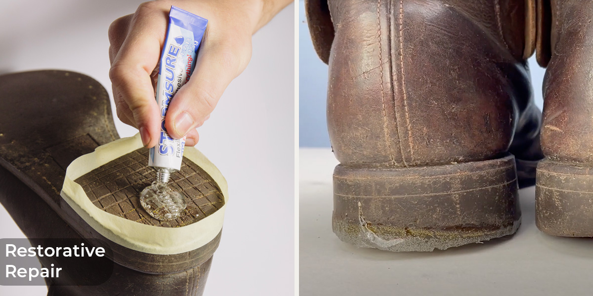 Boot repair with Stormsure